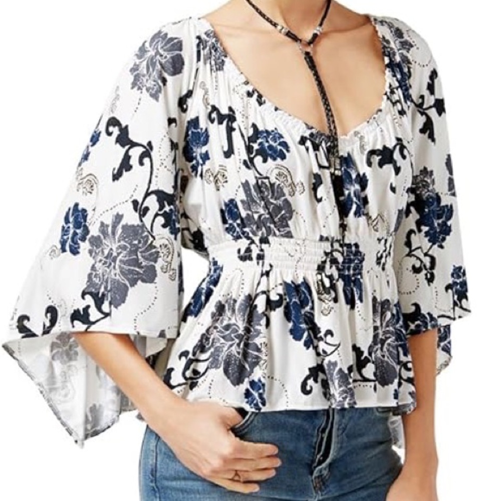 New w/Tags Free People Whimsical Top